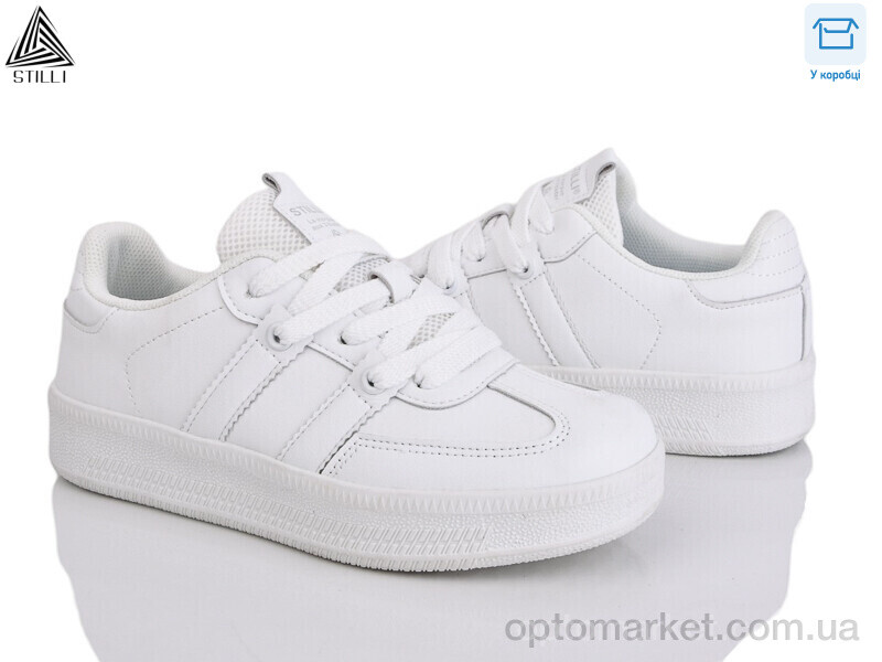Купить Кросівки жіночі SD30-8 шкіра піна Stilli білий, фото 1