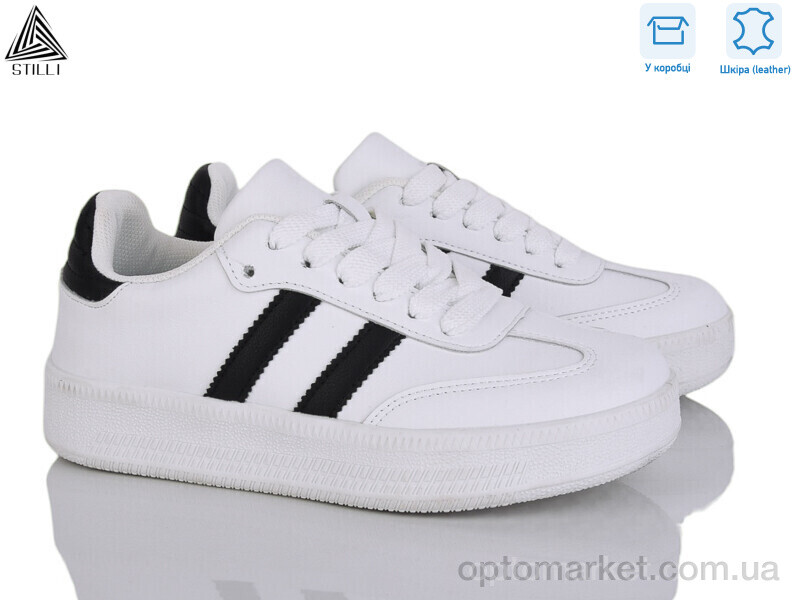 Купить Кросівки жіночі SD50-3 шкіра Stilli білий, фото 1