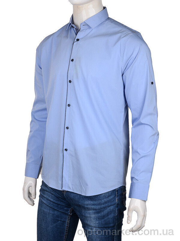 Купить Сорочка чоловічі SDK7367 l.blue SigMen блакитний, фото 1