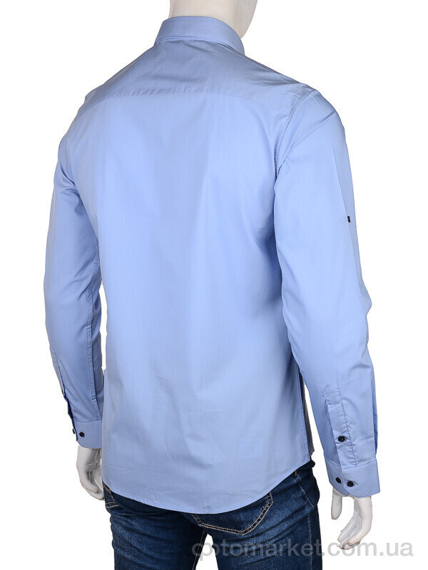 Купить Сорочка чоловічі SDK7367 l.blue SigMen блакитний, фото 2