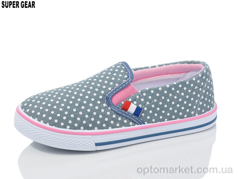 Купить Сліпони дитячі SG6691 blue Super Gear сірий, фото 1