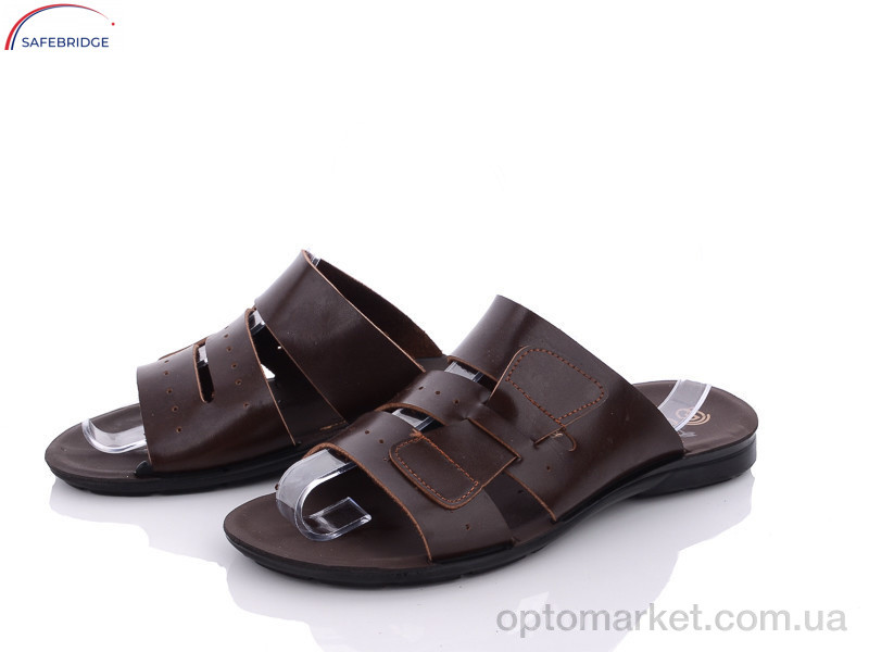 Купить Шльопанці чоловічі Ш-F-Sport brown 4 Oscar коричневий, фото 1