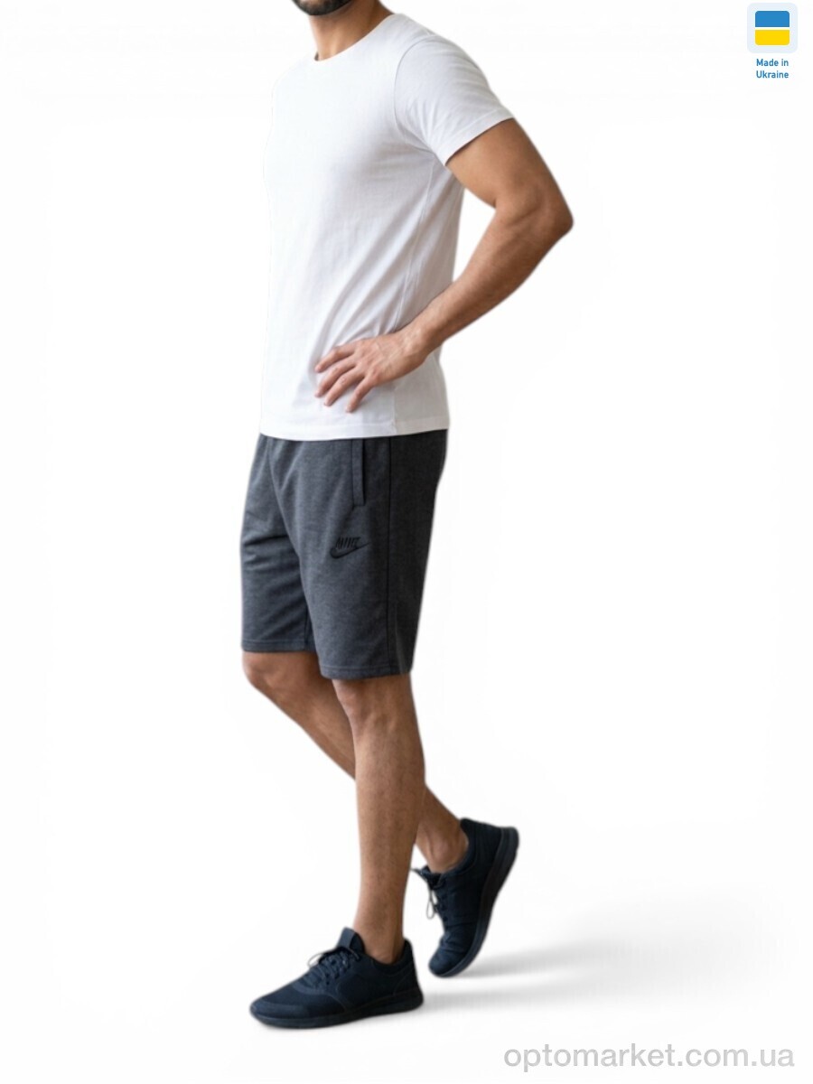 Купить Шорти чоловічі Ш02NI т.сірий N.ke сірий, фото 2