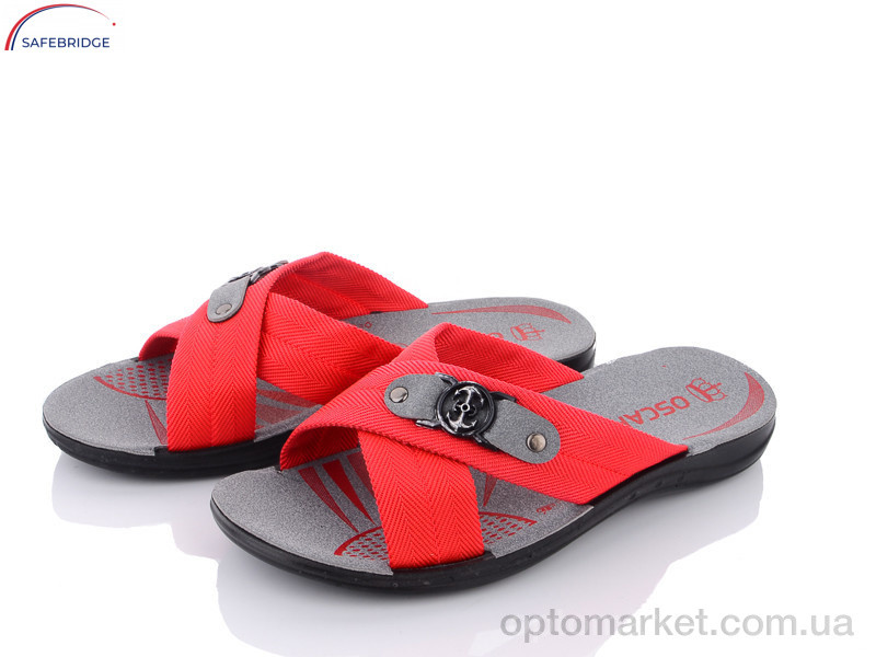 Купить Шльопанці чоловічі Ш1011 red Oscar червоний, фото 1