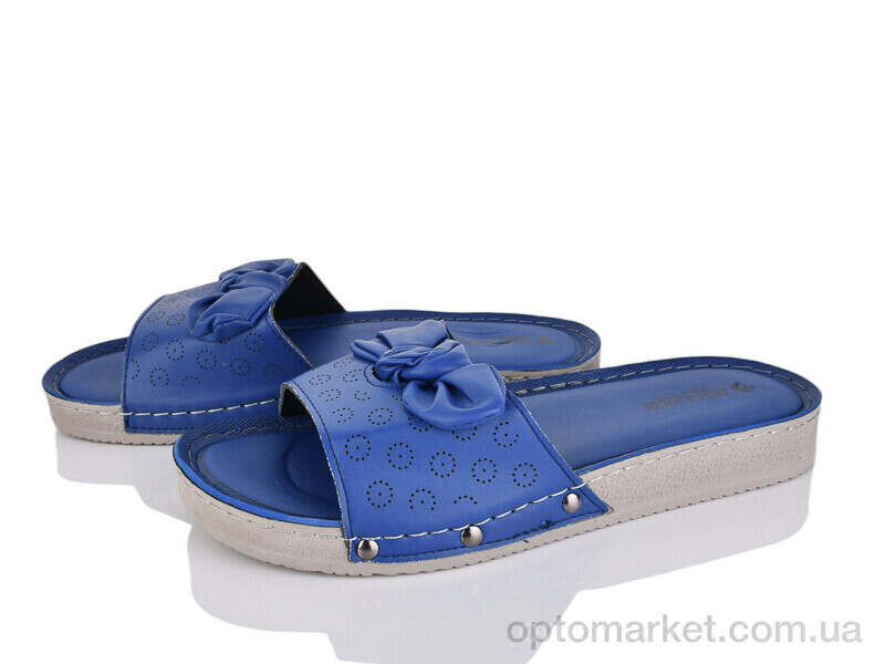 Купить Шльопанці жіночі Ш21-1 (11164) Rima&Joudi синій, фото 1
