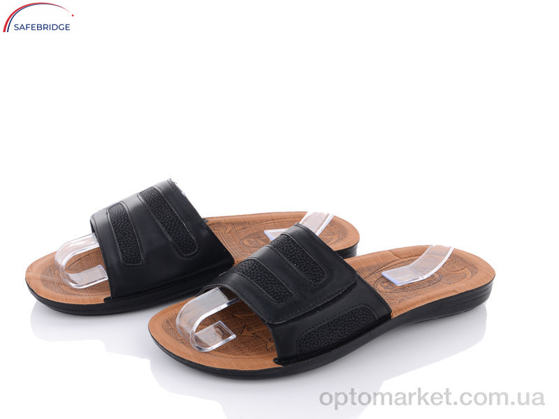 Купить Шльопанці чоловічі Ш5001E black Oscar чорний, фото 1