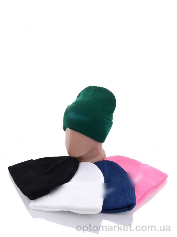 Купить Шапка жіночі Шапка топорик з вишивкою на флісі 001-2 mix N.ke мікс, фото 1