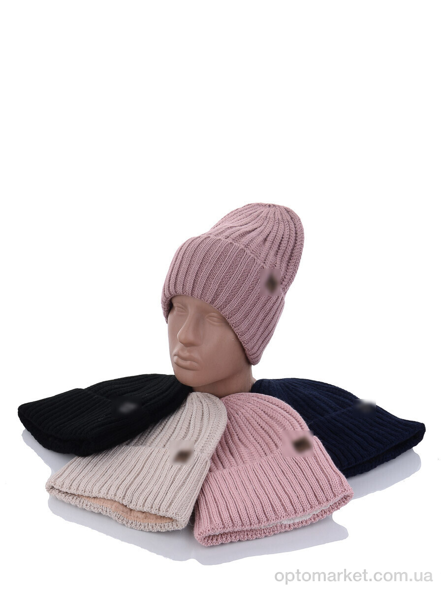 Купить Шапка жіночі Шапка жіноча на флісі 001-1 mix K.rl Lagerfeld мікс, фото 1