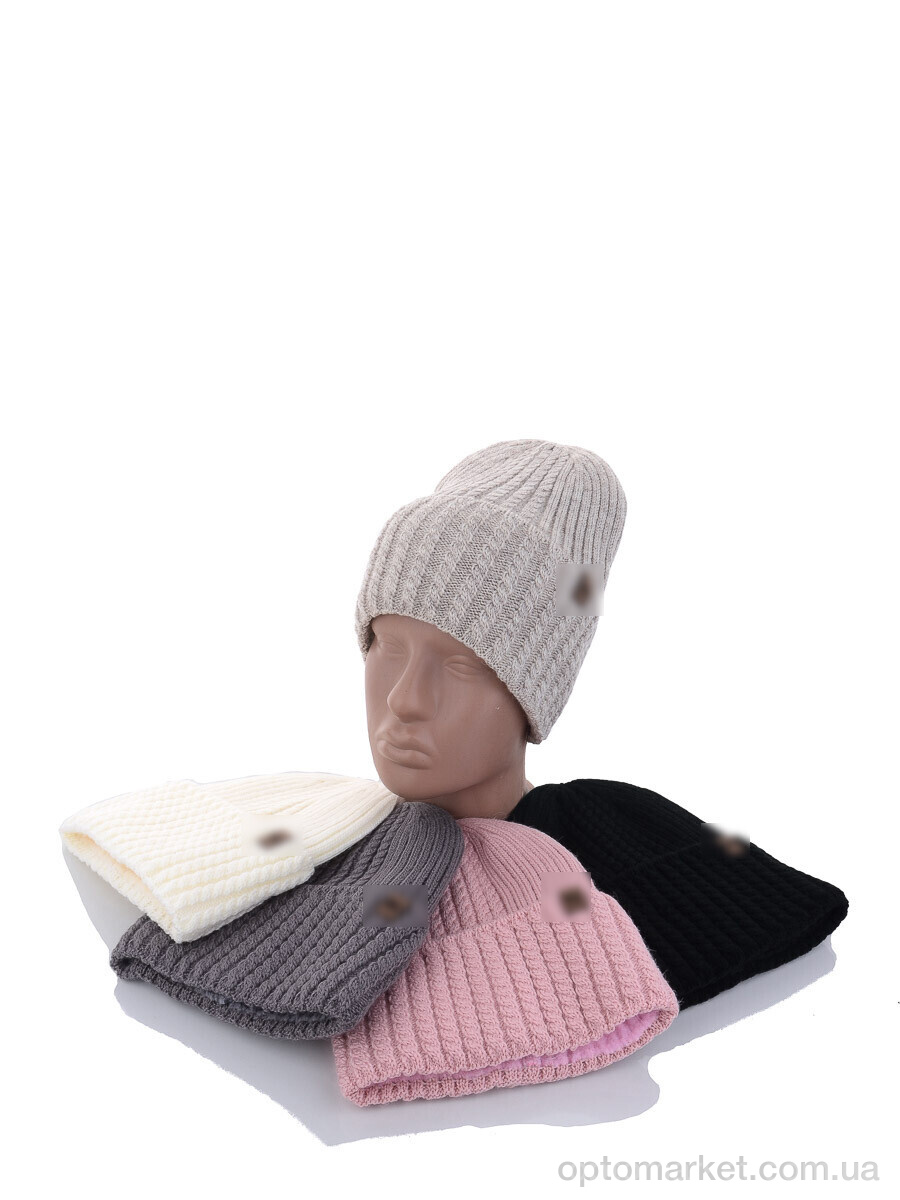 Купить Шапка жіночі Шапка жіноча на флісі 001-2 mix K.rl Lagerfeld мікс, фото 1