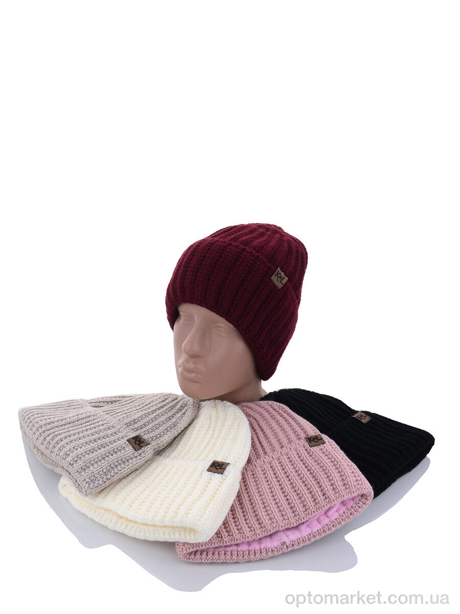 Купить Шапка жіночі Шапка жіноча на флісі 001-4 mix K.rl Lagerfeld мікс, фото 2