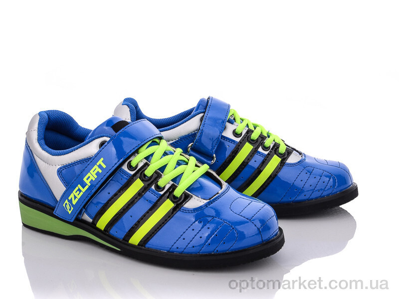Купить Кросівки чоловічі Штангетки OB1265 сине-салатовый Zelart синій, фото 1
