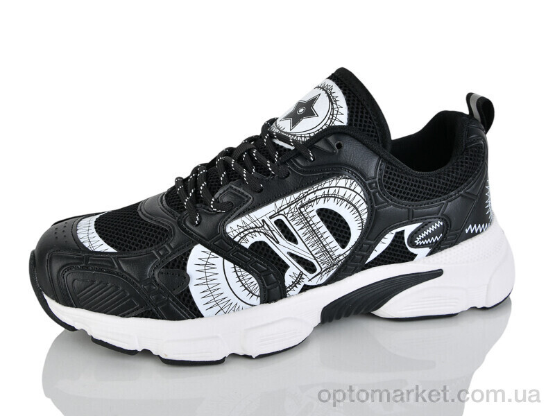 Купить Кросівки жіночі SKU351-1 Running чорний, фото 1