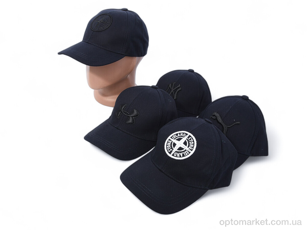 Купить Кепка чоловічі SL001-1 mix STARK чорний, фото 2