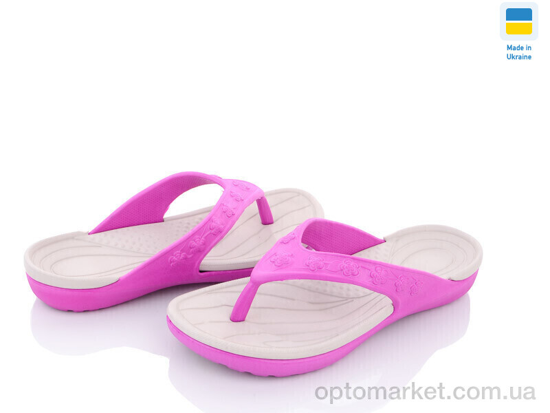 Купить Шльопанці жіночі СЛЖ02 рожевий Inblue рожевий, фото 1