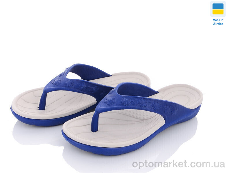 Купить Шльопанці жіночі СЛЖ02 синій Inblue синій, фото 1