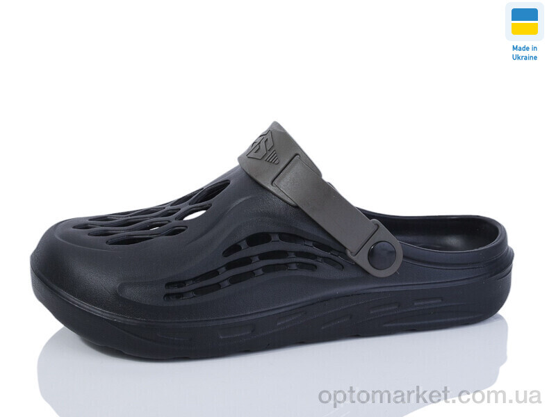 Купить Крокси чоловічі СМ129 чорн хакі Gipanis чорний, фото 1