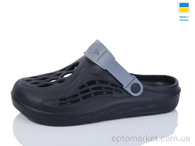 Купить Крокси чоловічі СМ129 чорний сір Gipanis чорний, фото 1