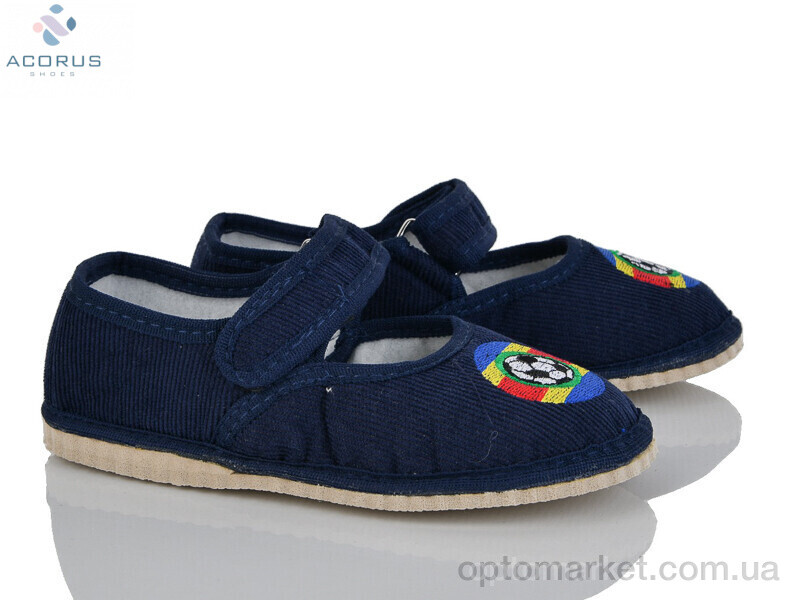 Купить Капці дитячі Смайл синій Acorus синій, фото 1