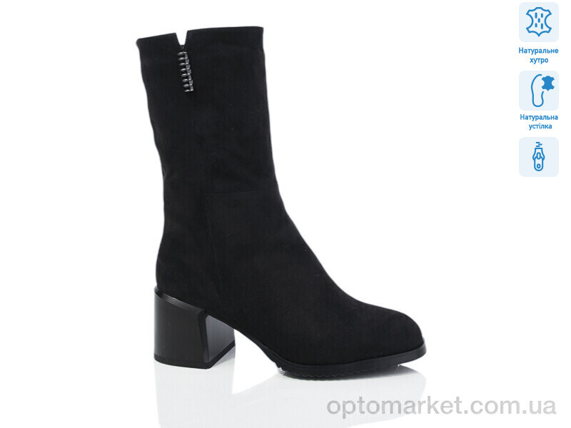 Купить Чоботи жіночі SN343-6M Lino Marano чорний, фото 1