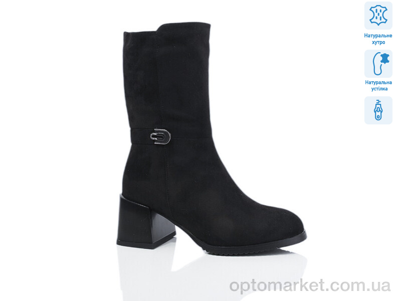 Купить Чоботи жіночі SN346-6M Lino Marano чорний, фото 1