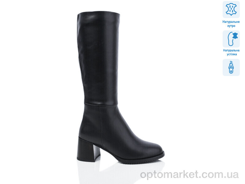 Купить Чоботи жіночі SN351M Lino Marano чорний, фото 1