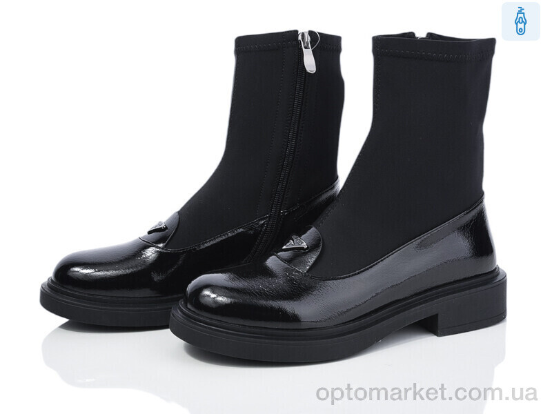 Купить Черевики жіночі SN372-20 Lino Marano чорний, фото 1