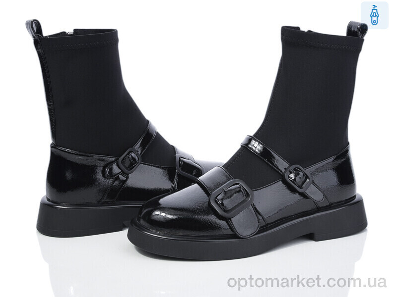 Купить Черевики жіночі SN383-20 Lino Marano чорний, фото 1