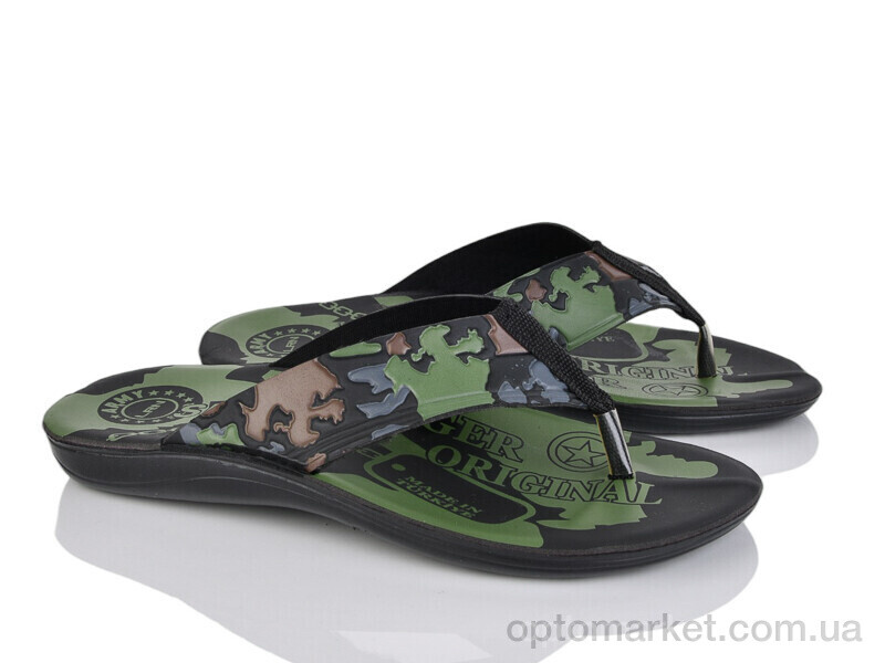 Купить В'єтнамки чоловічі Sniper3 green RLX зелений, фото 1