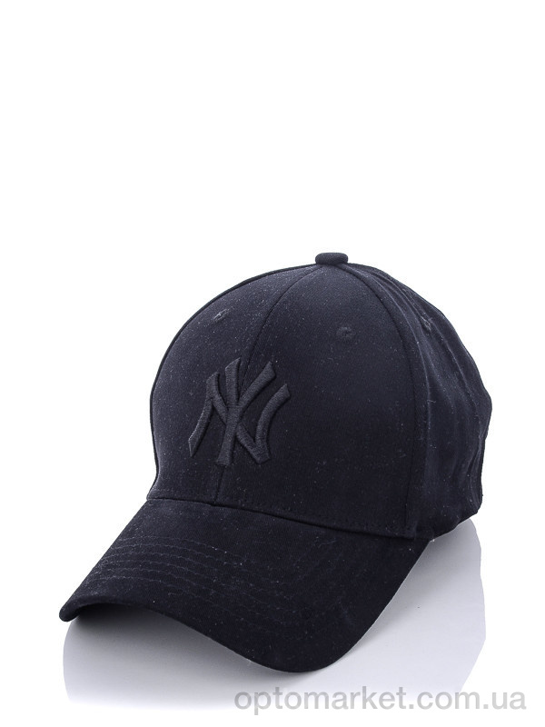 Купить Кепка чоловічі Спорт резинка 009-13 black N.w York чорний, фото 2