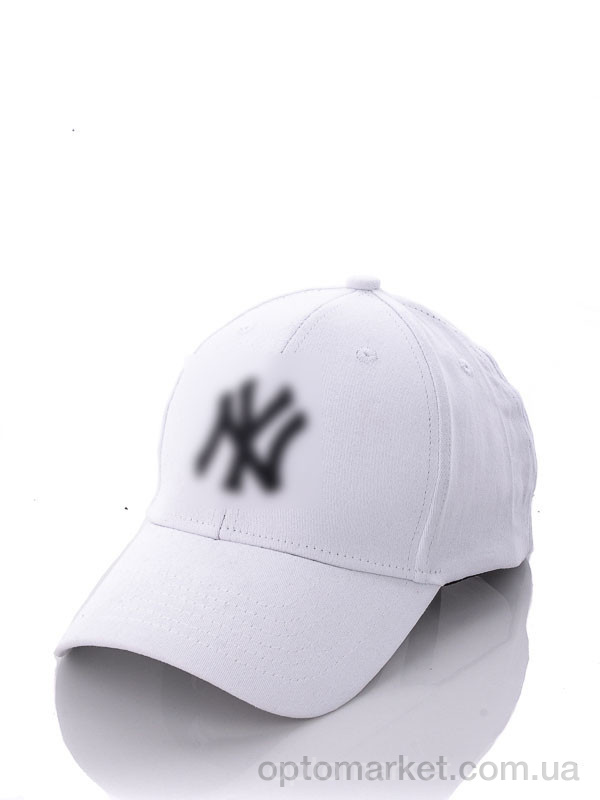 Купить Кепка чоловічі Спорт резинка 009-14 white N.w York білий, фото 1