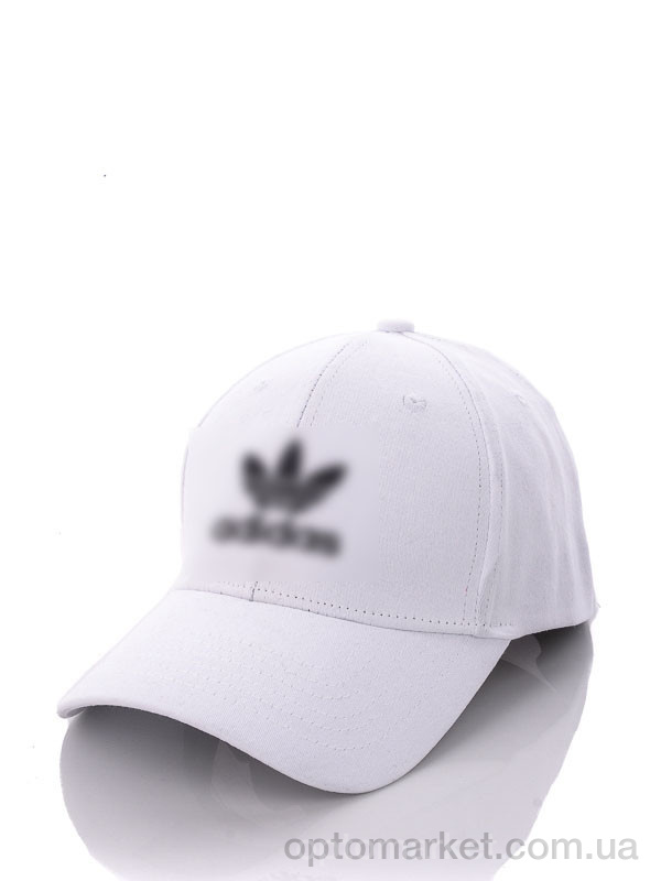 Купить Кепка чоловічі Спорт резинка 009-2 white A.idas білий, фото 1
