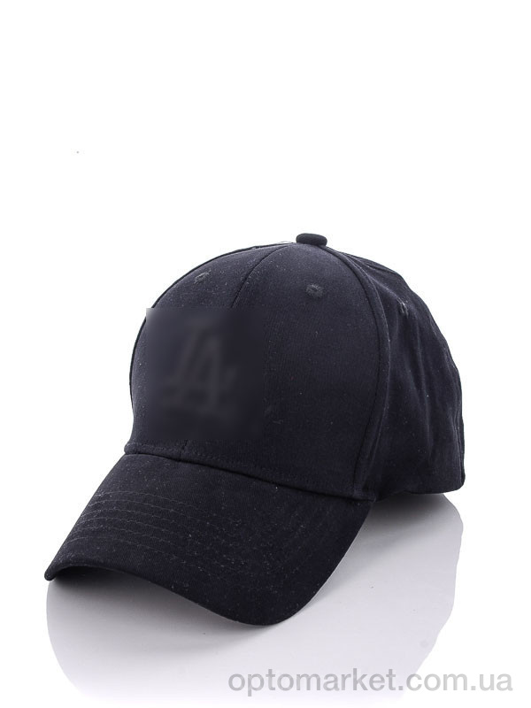 Купить Кепка чоловічі Спорт резинка 009-9 black L.s Angeles Dodgers чорний, фото 1