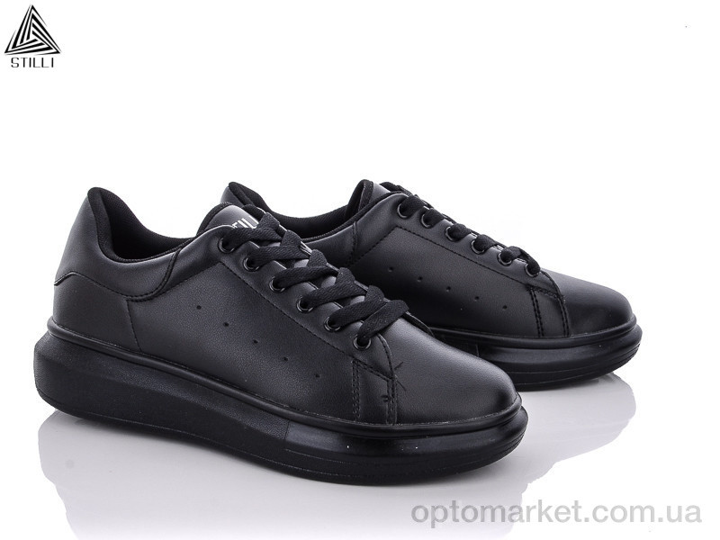 Купить Кросівки чоловічі ST182-1 пена Stilli чорний, фото 1