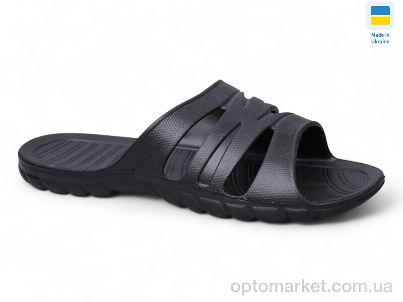 Купить Шльопанці дитячі Стріла чорний Inblue чорний, фото 1