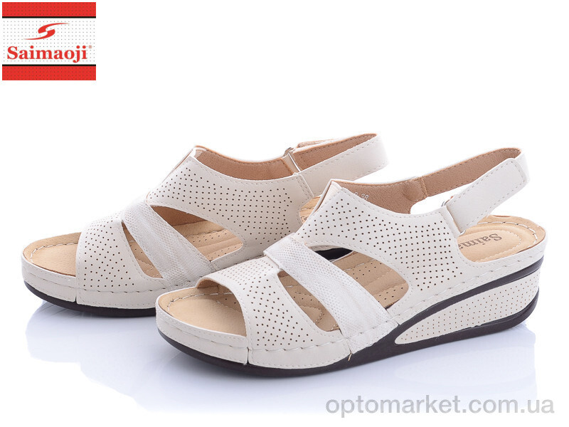 Купить Босоніжки жіночі SU1-2 Saimaoji бежевий, фото 1