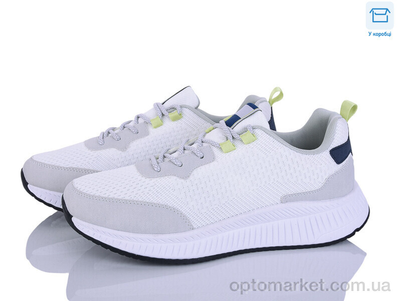 Купить Кросівки чоловічі SU3185-2 Elucon білий, фото 1