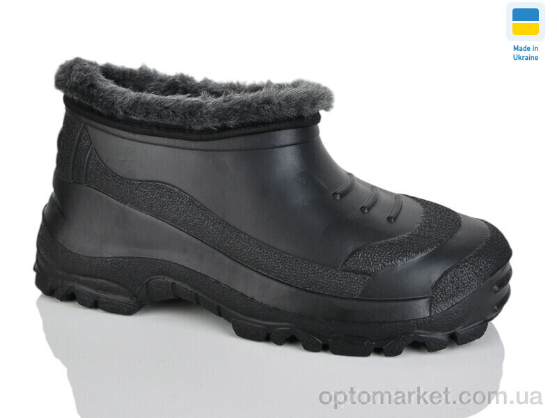 Купить Галоші чоловічі SV002 чорний Cross чорний, фото 1