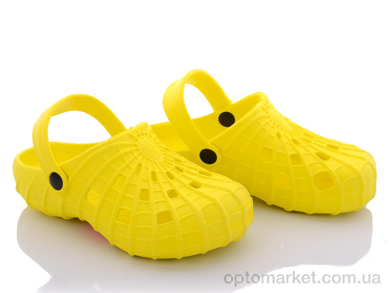 Купить Крокси дитячі SV016 желтый Cross жовтий, фото 1