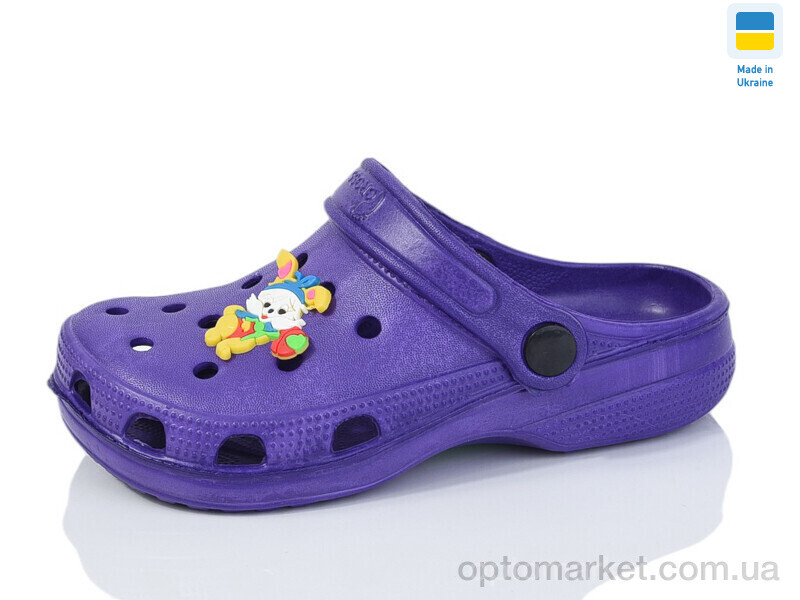 Купить Крокси дитячі SV017 бузок Cross фіолетовий, фото 1