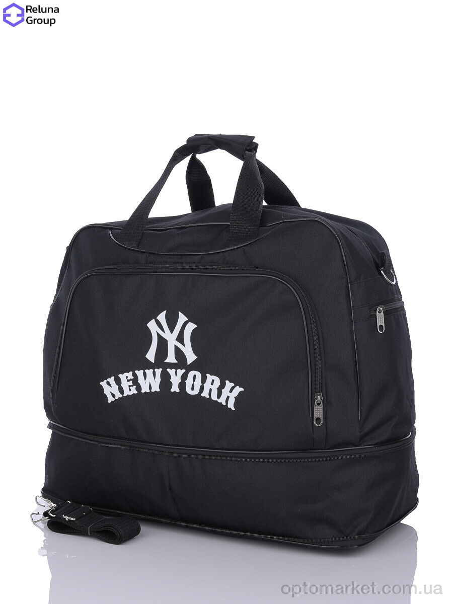 Купить Сумка унісекс SY004-5 black N.w York чорний, фото 2