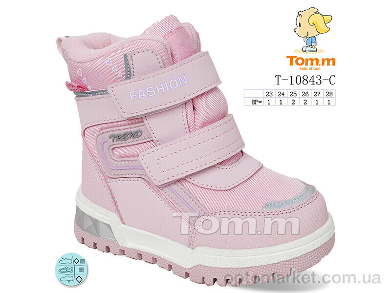 Купить Черевики дитячі T-10843-C TOM.M рожевий, фото 1