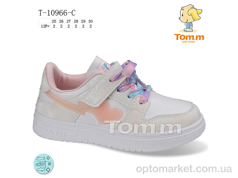 Купить Кросівки дитячі T-10966-C TOM.M білий, фото 1