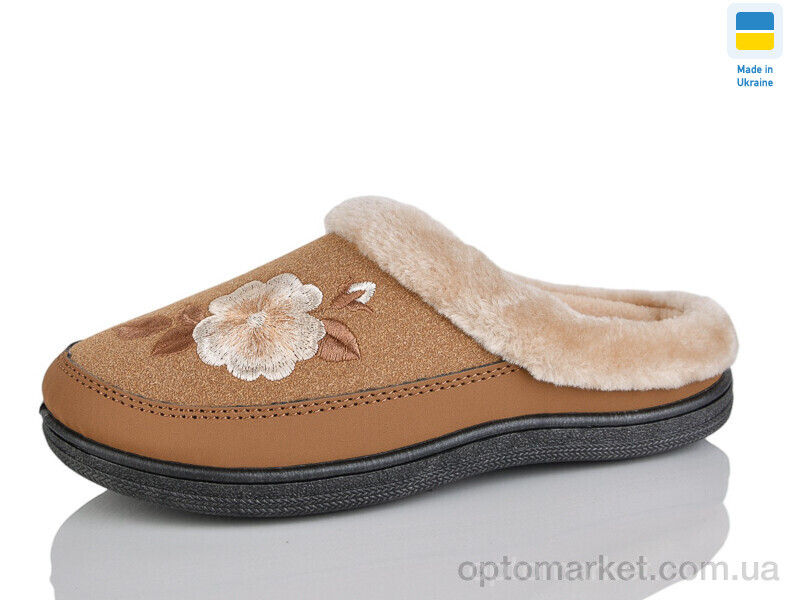 Купить Капці жіночі Т01 коричневий Dago коричневий, фото 1