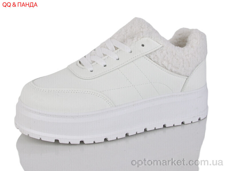 Купить Кросівки жіночі T018 white QQ&Панда білий, фото 1