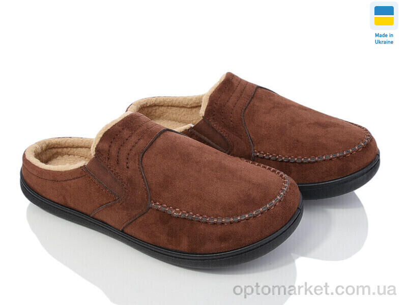 Купить Капці чоловічі T02 коричневий Dago коричневий, фото 1