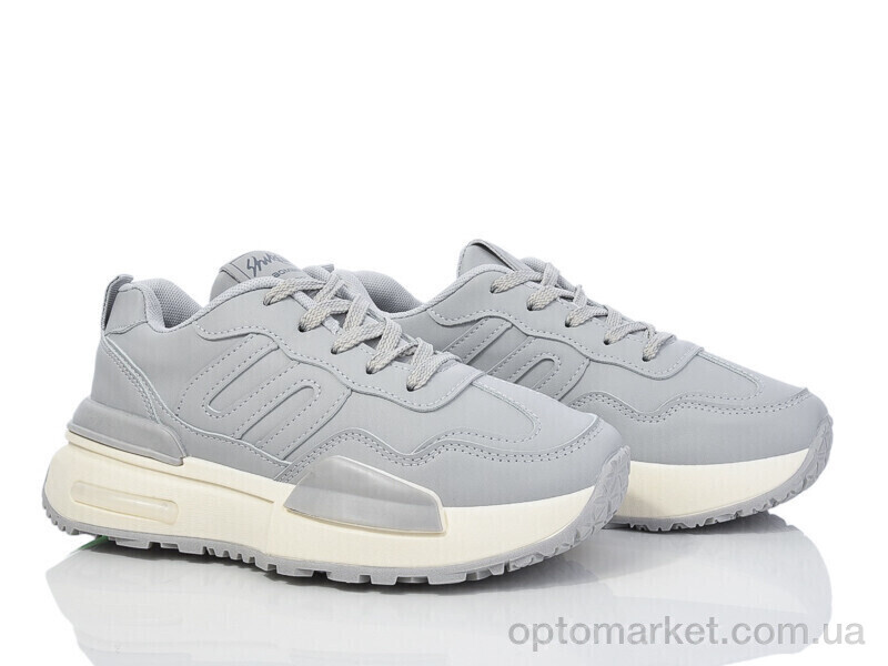 Купить Кросівки жіночі T0208-3 Loretta сірий, фото 1