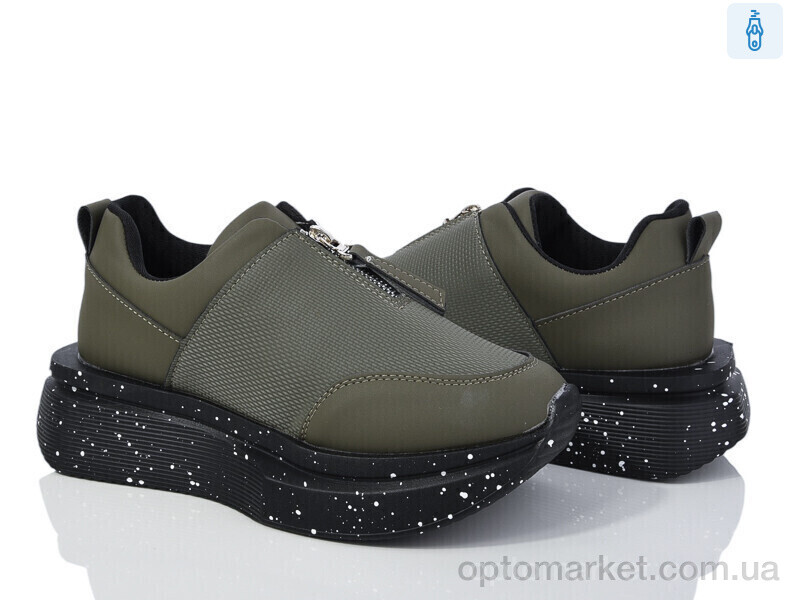 Купить Кросівки жіночі T021-1 піна Loretta зелений, фото 1