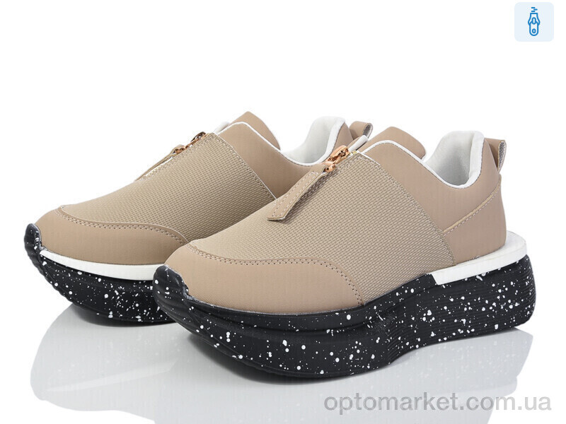 Купить Кросівки жіночі T021-2 піна Loretta бежевий, фото 1