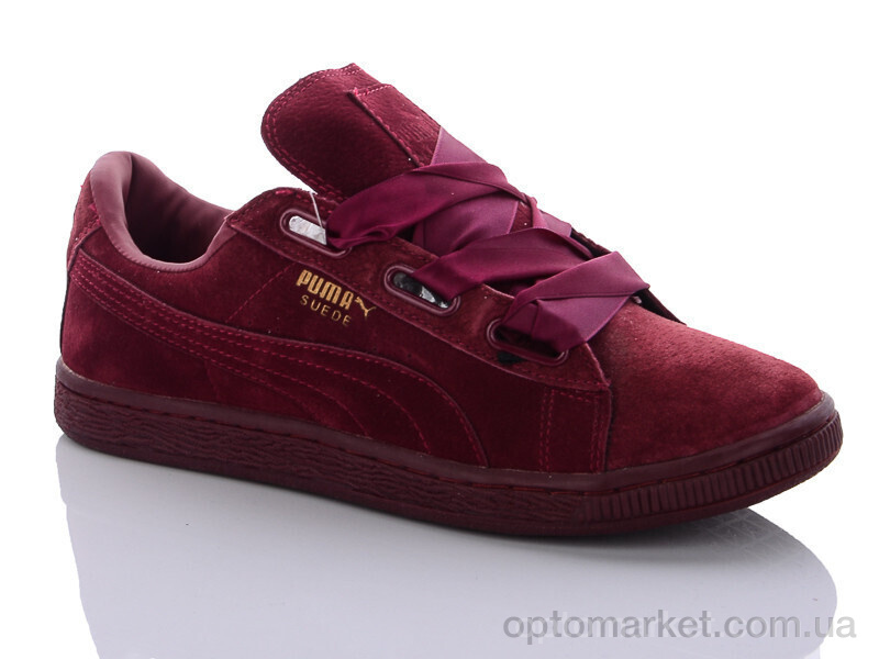 Купить Кросівки жіночі T039-7 P.ma бордовий, фото 2