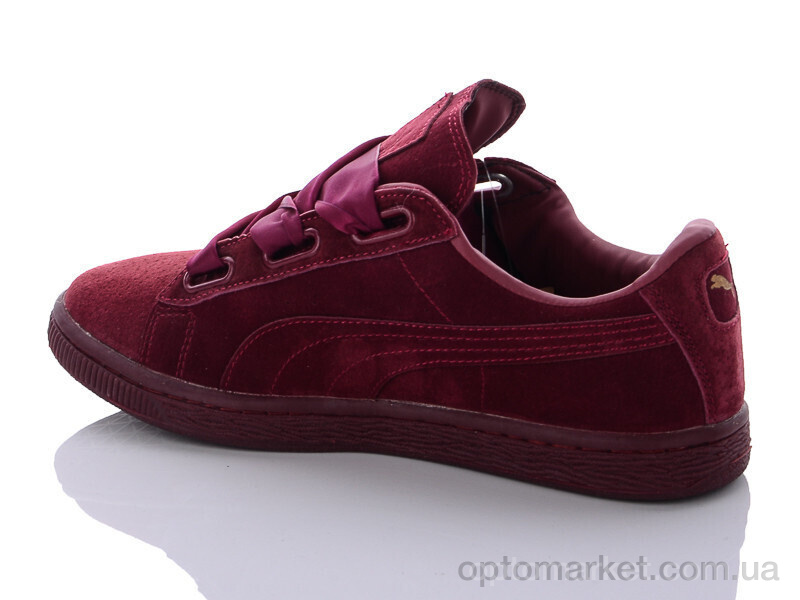 Купить Кросівки жіночі T039-7 P.ma бордовий, фото 3